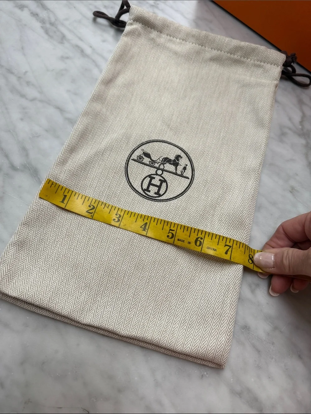 HERMES Decorative Box with Two Sleeper Bags